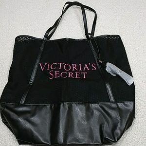 Victoria's Secret mesh tote bag